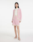 EP YAYING Round Neck Knitted Sweater