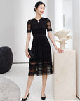 YAYING Gathered Waist Dress