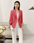 YAYING Red Blazer