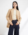 EP YAYING Beige Blazer