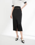 EP YAYIING triacetic acid Midi Skirt