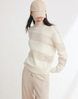 EP YAYING Pure Cashmere Knit Sweater
