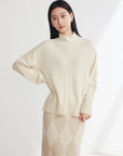 EP YAYING Cashmere Knit Sweater