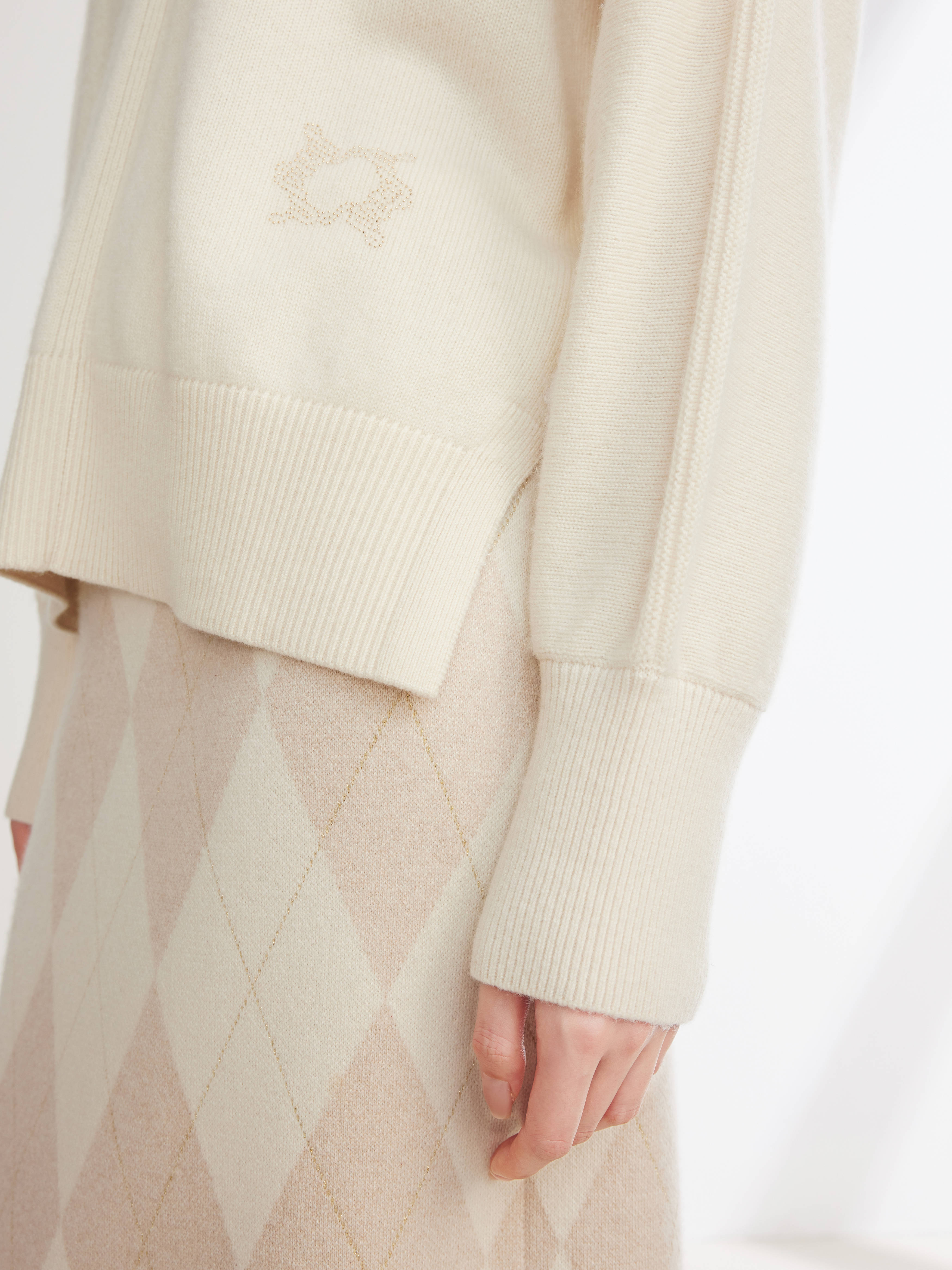 EP YAYING Cashmere Knit Sweater