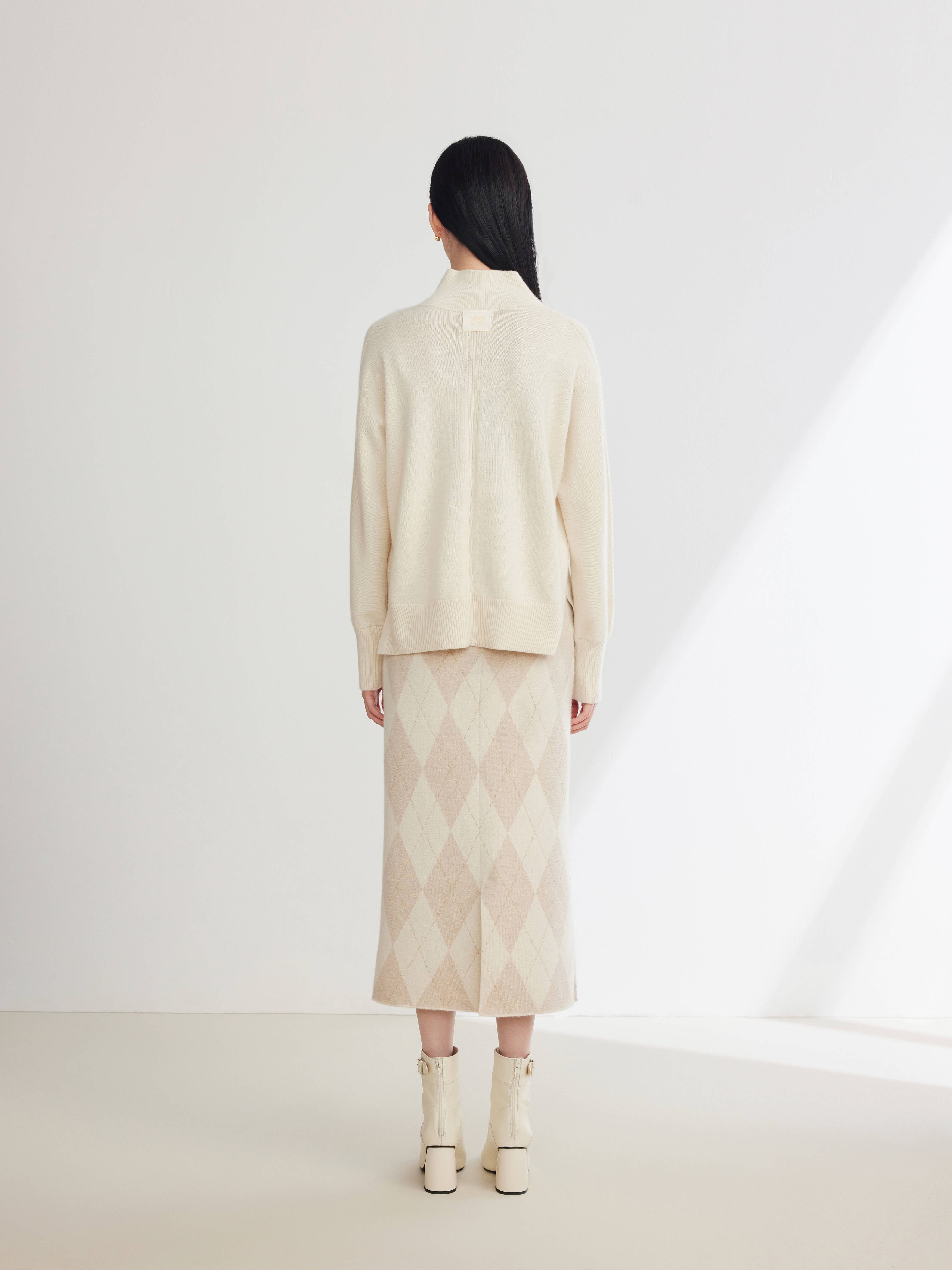 EP YAYING Cashmere Knit Sweater