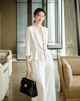 YAYING Heavyweight Silk Suit EPKES1108AW