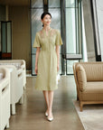 YAYING Silk-Cotton Dress EPKES4602AG