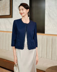 YAYING Lightweight Triacetate Short Jacket