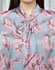 YAYING Mulberry Silk Printed Shirt