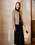 YAYING Fitted Wool Coat