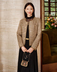 YAYING Fitted Wool Coat