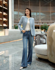 YAYING Loro Piana Tweed Coat