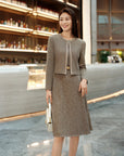 YAYING Two-Piece Waist-Cinching Dress