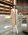 YAYING Loro Piana Long Lapel Coat