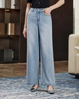 YAYING Embroidered Jeans