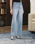 YAYING Embroidered Jeans