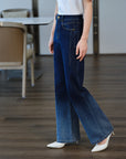 YAYING Gradient Flared Straight Pants