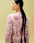 EP YAYING Velvet Peony Jacket