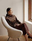 EP YAYING Jacquard Knitted Sweater