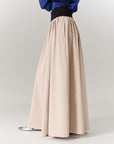 EP YAYING High-Waist Relaxed-Fit Skirt Pants