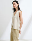 EP YAYING Acetate Knit Vest EGKET9013AW