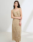 EP YAYING Pleated Cami Dress EGKEA4202AE