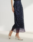 EP YAYING Sequin Skirt EGKPA3513AZ