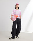 EP YAYING Pink Tie-Dye T-Shirt