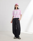 EP YAYING Pink Tie-Dye T-Shirt