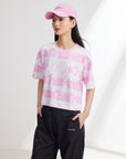 EP YAYING Pink Tie-Dye T-Shirt