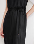 EP YAYING Pleated Sleeveless Dress