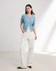 EP YAYING Straight-Leg Slim Jeans