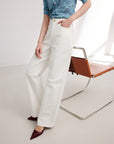 EP YAYING Straight-Leg Slim Jeans