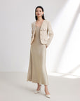 EP YAYING Tweed Chanel-Style Jacket