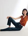 EP YAYING Classic Blue Jeans
