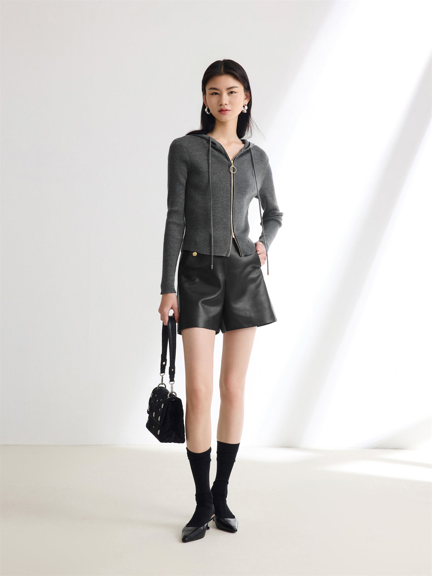 EP YAYING Wool Knitted Sweater