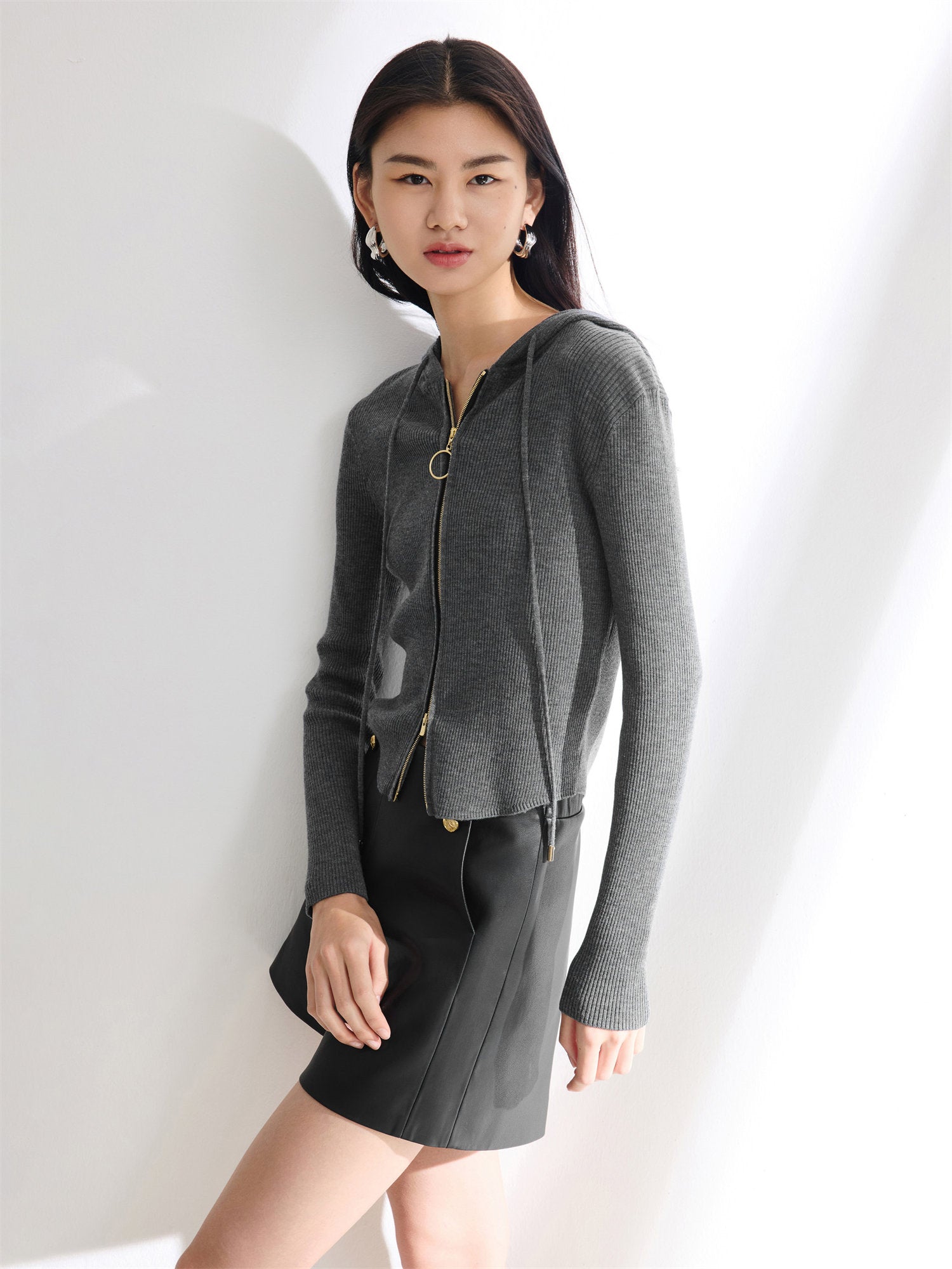 EP YAYING Wool Knitted Sweater