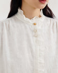 EP YAYING Emphasized Placket Shirt
