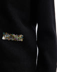 EP YAYING Pure Wool Knitted Cardigan