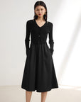 EP YAYING Faux Two-Piece Dress