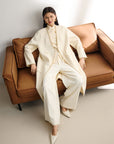 EP YAYING Double-Faced Wool Overcoat