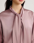 EP YAYING Silk Long-Sleeve Shirt