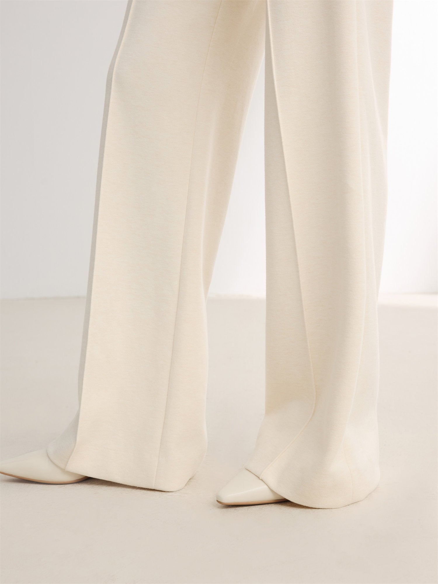 EP YAYING High-Waisted Loose Straight Pants