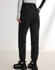 EP YAYING Black Slim Fit Pants