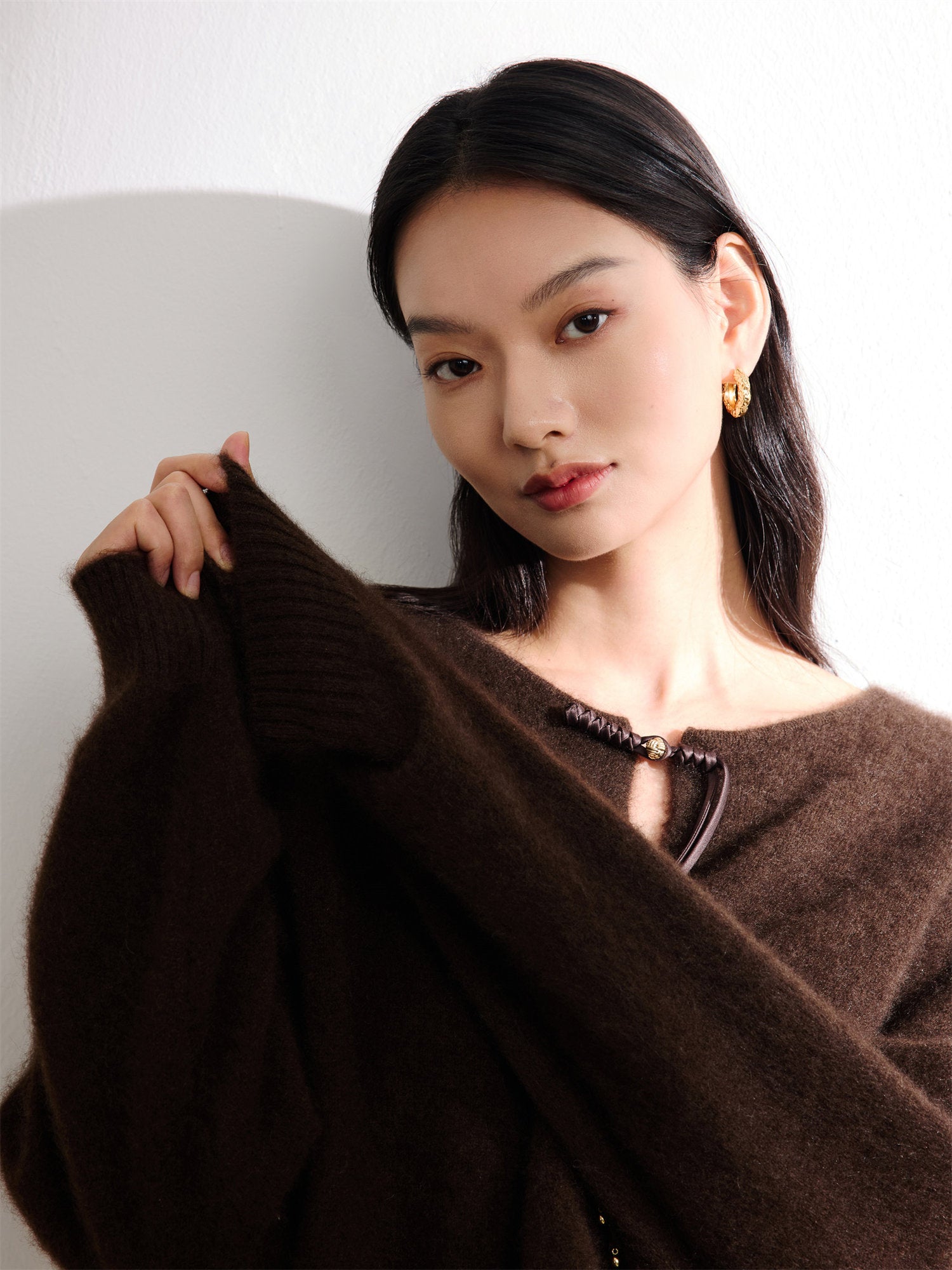 EP YAYING Yak Wool Knitted Sweater