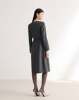 EP YAYING Double-Sided Wool Coat
