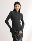 EP YAYING Black Fitted Top