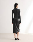EP YAYING Black Fitted Top
