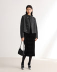 EP YAYING Sheep Wool National Style Coat