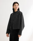 EP YAYING Sheep Wool National Style Coat